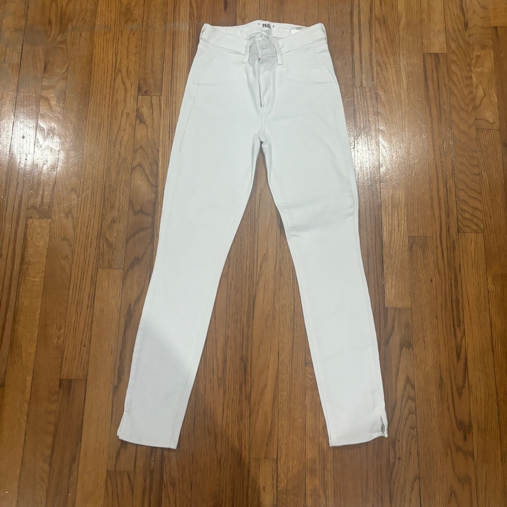 PAIGE White Skinny Jeans High-Waisted Modern Fit
